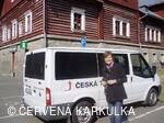 Marie Retková při natáčení pořadu Barvy života